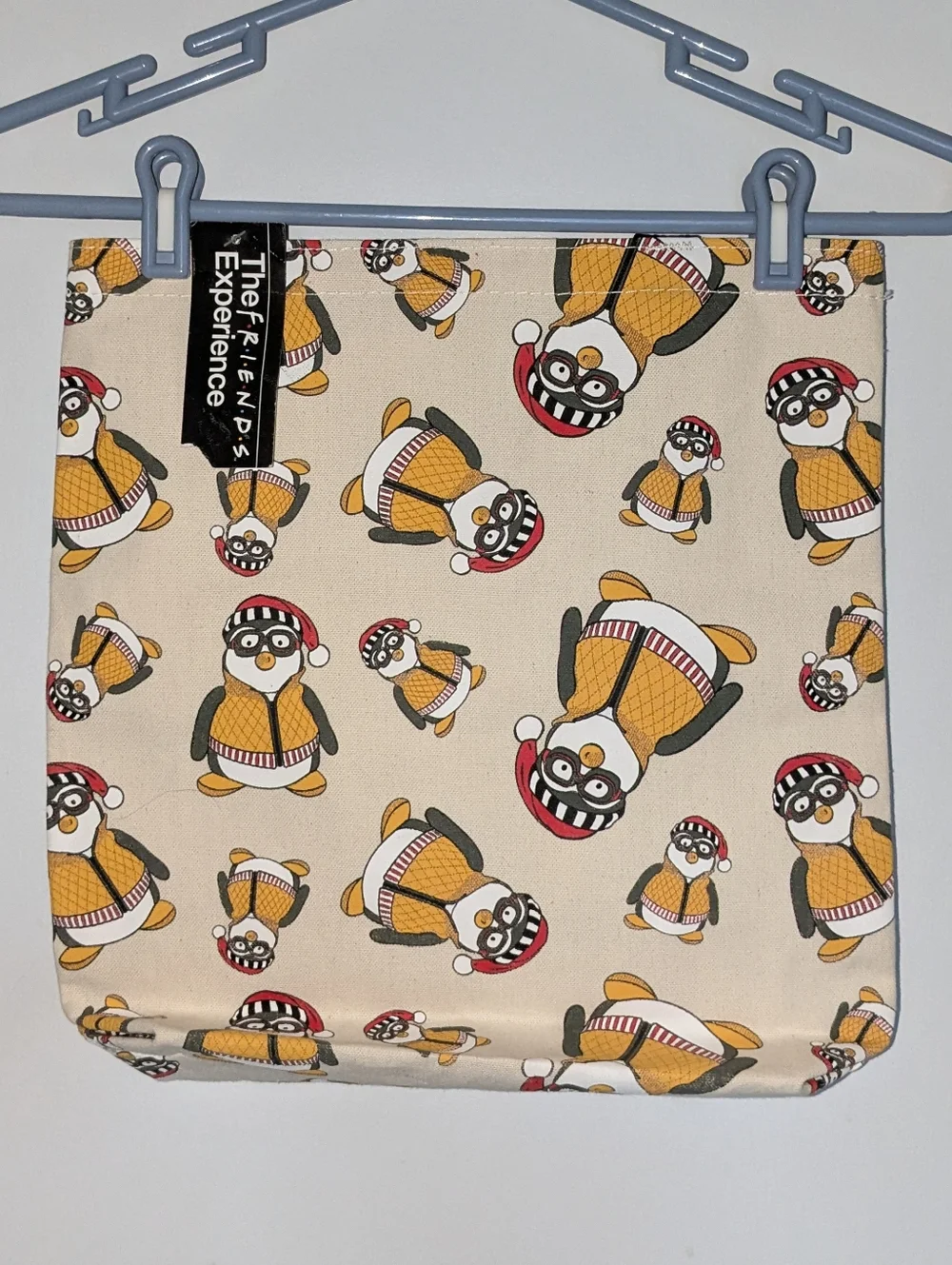 FRIENDS Hugsy the Penguin Canvas Print Bag - Picture 1 of 3